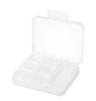 Weekly 21Grid Pill Organizer  Portable Medicine Storage Box With Secure Lids 5