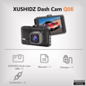 XUSHIDZ 1080P HD Dash Cam With Night Vision And Parking Monitor 3