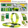 Dinosaur Race Track Toy Set With Electric Car And Looping Track For Kids 5