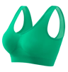 ElevateFit Seamless Push Up Sports Bra Breathable Wire Free Crop Top S To 5XL 11