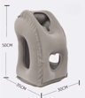 Inflatable Chin Support Travel Pillow Air Cushion For Neck And Headrest 6