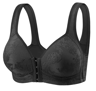 ComfortEase Front Closure Wireless Full Coverage Bra For Women 7