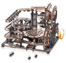 ROKR Marble Spaceport Electric Wooden Marble Run 3D Puzzle Kit 5