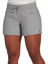 Womens Casual Summer Shorts Elastic Waist Lace Up Design 4