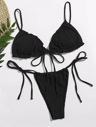 Womens Push Up Bikini Set Bandage Swimwear Two Piece Bathing Suit 4