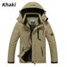 Mens Winter Parka Jacket Thick Warm Windproof Hooded Coat With Fur Lining 3