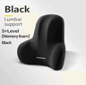 ErgoComfort Memory Foam Lumbar Support Cushion For Car Office And Gaming Chairs 2