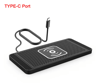 Car Wireless Charging Pad With Non Slip Silicone Design For Fast Charging 5