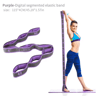 Elastic Yoga Stretching Strap With Loops For Flexibility Training And Full Body Stretching 5
