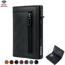 Slim RFID Blocking Metal Wallet Minimalist Credit Card Holder For Men 3