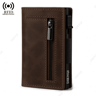 RFID Blocking Slim Wallet For Men With Leather And Aluminum Card Holder 2