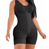 Sculptique High Compression Full Body Shaper With Adjustable Brooch Closure 0