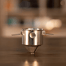StainBrew Portable Stainless Steel Coffee Filter Cup  EcoFriendly Reusable Coffee Dripper 3