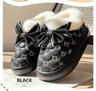 CozyBow Women Platform Ankle Snow Booties With Fluffy Lining 4