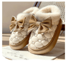 CozyBow Women Platform Ankle Snow Booties With Fluffy Lining 5
