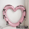 HeartGlow Happy Birthday Photo Frame Balloon Set With Bowknot Decor 4