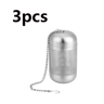 BrewEase Stainless Steel Tea Infuser Ball With Fine Mesh Filter 8