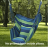 ComfySwing Portable Cotton Hammock Chair For Indoor And Outdoor Relaxation 5