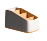 NeatSpace Remote Control And Desktop Organizer 4 Slot Storage Box For Home And Office 4