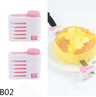 LayerEase Adjustable 5 Layer Bread And Cake Slicer Set For Effortless Precision Cutting 5