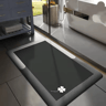 PlushFlannel Thickened Absorbent Bath  Floor Mat 7