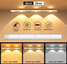 LumiSense Motion Sensor LED Light Bar 10