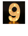 LumaLetter LED Alphabet Light 10