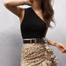 FlexOne Asymmetrical Sports Crop Top 4