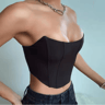 SculptFit Off Shoulder Corset Crop Top 4