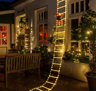 SantaClimb USB LED Ladder String Lights 4