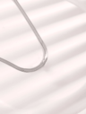 Gold Plated Stainless Steel Herringbone Necklace 2