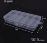 Plastic Storage Box Organizer With Dividers 6