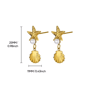 SeaCharm Starfish Stud Earrings 15