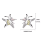 SeaCharm Starfish Stud Earrings 8