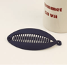 Matte Fish Shape Hair Claw Clip 7