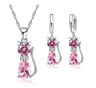 LunaSpark Cat Charm Jewelry Set 8