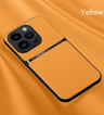 Magnetic Leather Car Mount Case For IPhone Soft Back Protective Cover 8