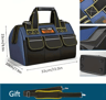 AIRAJ ProGuard Heavy Duty Tool Bag Waterproof Electrician Storage Organizer 7