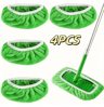 PureClean Reusable Mop Pads Ultra Absorbent Microfiber Cleaning Refills 4