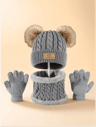 WarmNest Kids Winter Hat Scarf Gloves Set Cozy Cold Weather Accessories 2