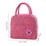 Insulated Lunch Bag Bento Meal Carry Bag For Work School And Travel 4