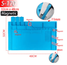 Silicone Soldering Work Mat Heat Resistant Anti Static Repair Pad 11