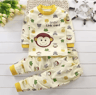 Kids Cotton Sleepwear Set Warm Autumn Winter Pajamas For Boys And Girls 4
