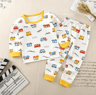 Kids Cotton Sleepwear Set Warm Autumn Winter Pajamas For Boys And Girls 11