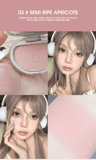 DaimAnpu Honey Glow Powder Blush Natural Brightening Finish 4