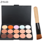15 Color Professional Concealer Palette Full Coverage Cream Contour 3