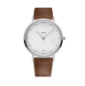 Mens Military Style Quartz Watch Genuine Leather Strap 11