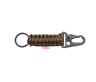 Outdoor Keychain Ring Camping Carabiner Military Paracord Cord Rope Camping Survival Kit Emergency  8