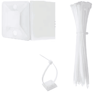 CableHold Pro Self Adhesive Cable Tie Mounts 160 Pack Wire Organizer Clips 6