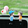 SweetRide Cute Cartoon Couple Car Dashboard Ornament Figurines 5
